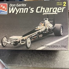 AMT Don Garlits Wynns Charger Lvl 2 Kit 6438 1/25 Scale Sealed Bags Open Box