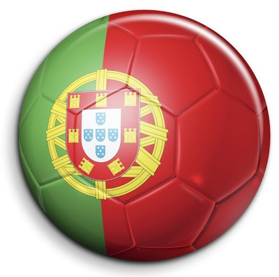 Ballon Portugal - Abzeichen 38mm Button Pin