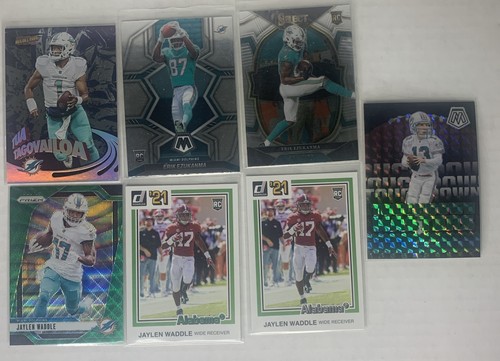 Miami Dolphins 28 Card Lot RC, Inserts, Parallels 1991-2025 - Picture 4 of 9
