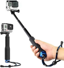 Selfie Stick Extendable Hand Grip Handheld Monopod Aluminum Telescopic Pole 7-1