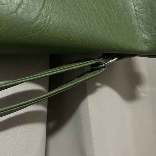 Vintage SAMSONITE Garment Bag Hanging Suitcase Green Vinyl Travel Retro - Picture 7 of 23