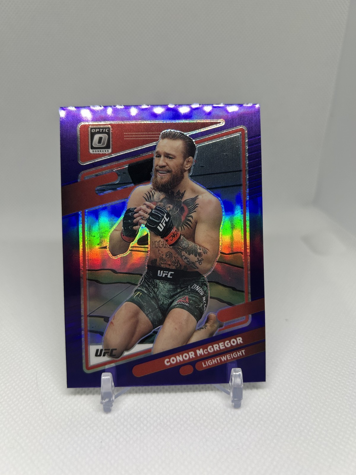 Conor McGregor 2022 Panini Donruss Optic UFC - #75 Purple Prizm