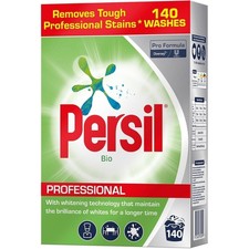 Persil Professional Bio Laundry Powder 8.4kg 140 Washes Washing Detergent