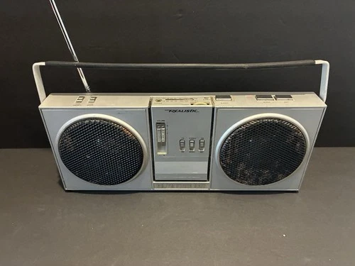 Vintage 1984 Realistic #12-707 AM/FM Stereo Mate Portabile Stereo System ...RARE