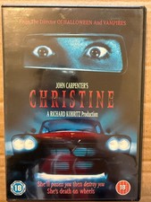 CHRISTINE John Carpenter Cult Horror Film DVD In VGC 1984 OOP Stephen King movie