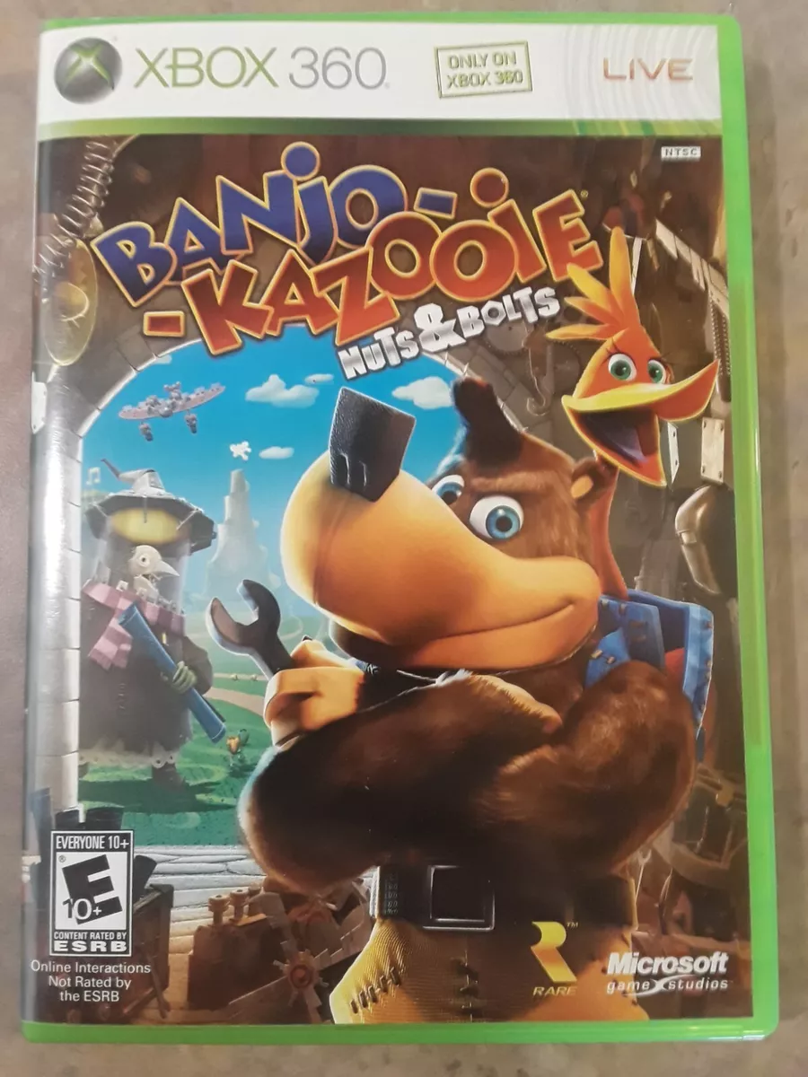 Microsoft Xbox 360 Banjo Kazooie Nuts & Bolts CIB Complete