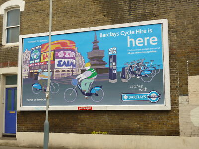Photo 12x8 Advert London bicycle hire scheme Conewood Street London N5  c2010