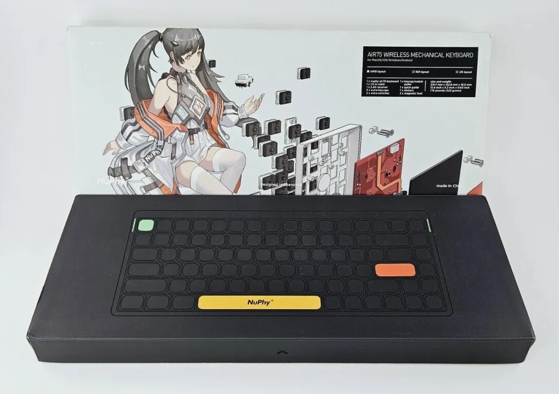 NuPhy Air 75 Wireless Mechanical Keyboard | eBay