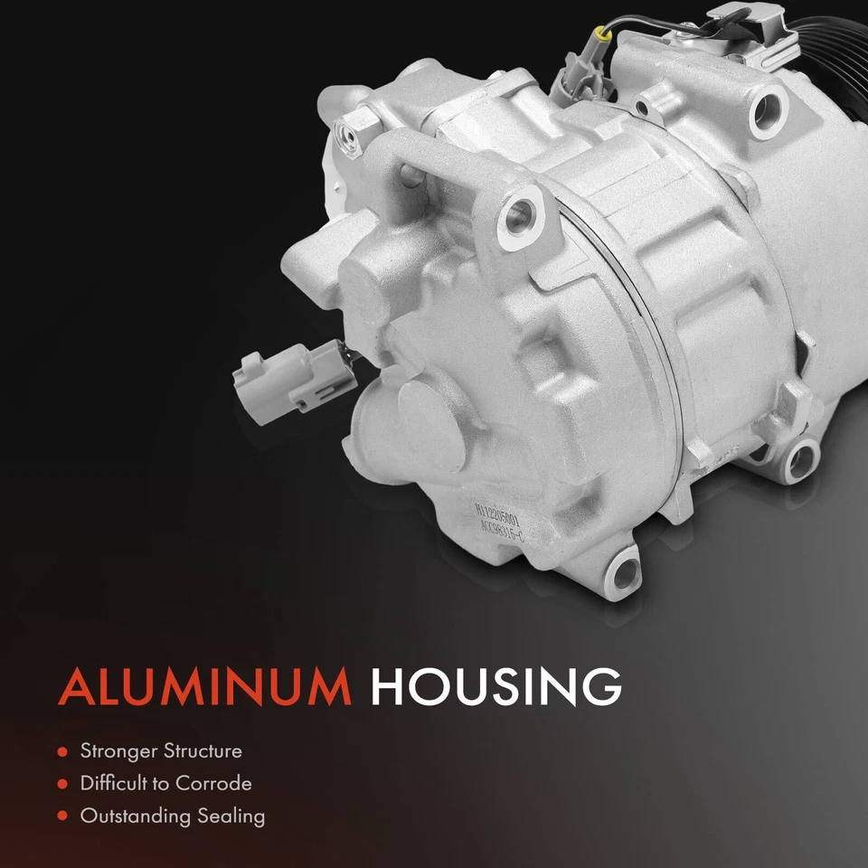 Compresor de aire acondicionado con embrague para Toyota Avalon Camry Highlander Lexus ES350 RX350 Foto 3 de 4