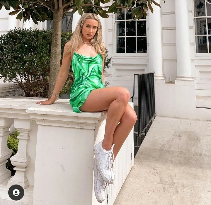 ZARA SS21 FLOWING MINI DRESS GREEN BNWT Size XS | eBay
