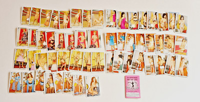 SPIELKARTEN LE STRIP-TEASE DE SEPT GIRLS SEXY HARD NUDE VINTAGE PLAYING CARD