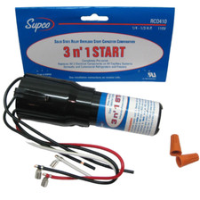 SUPCO RC0410 3-in-1 Start Relay Overload Capa...