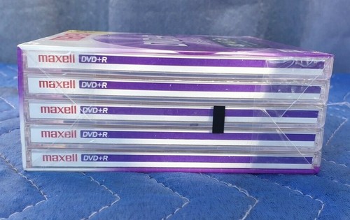 Maxell 4x DVD+R Media Disc Pack of 5 * 4 - Picture 3 of 6