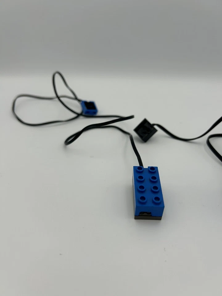 Lego Technic Electric Light Sensor Mindstorms RCX Gray Blue Set of 5 - Image 2 of 3