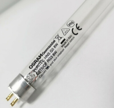 OSRAM UV G8T5/OF RG3 8W HNS G5 8W 254nm UV Laboratory Photocatalysis