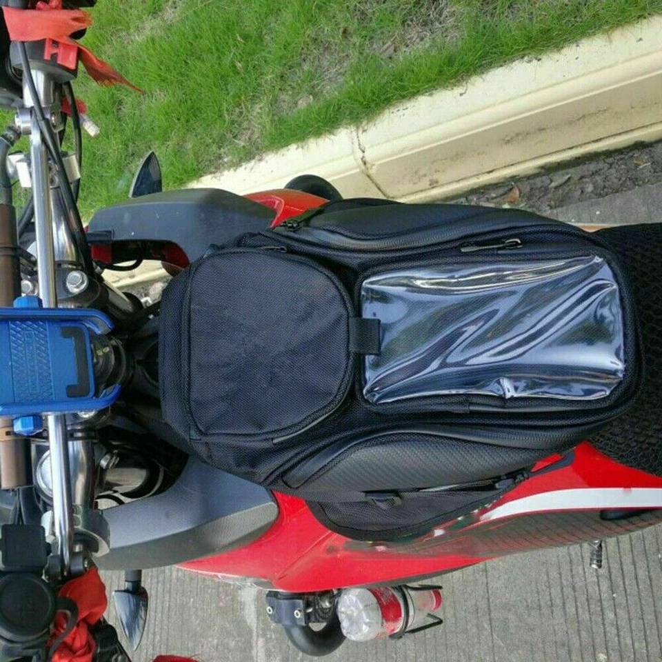 Motorcycle Black Oil Fuel Tank Bag Luggage Waterproof for Honda CBR500R CBR650F - Image 4 of 4