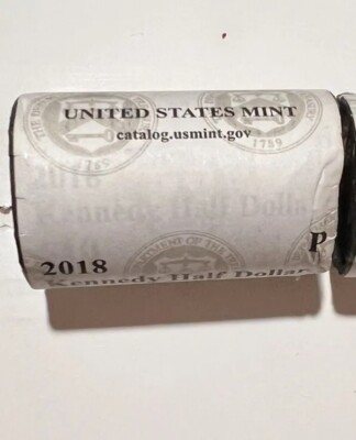 2018 P Kennedy Half Dollar Unc From US Mint Rolls | eBay