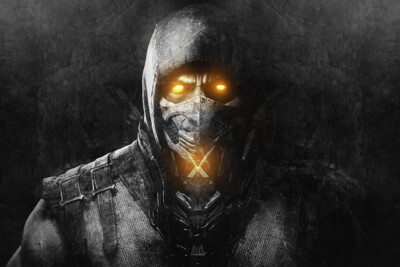 Mortal Kombat Sub Zero Smoke Fight Hot Game Wall Art Home Decor - POSTER 20x30