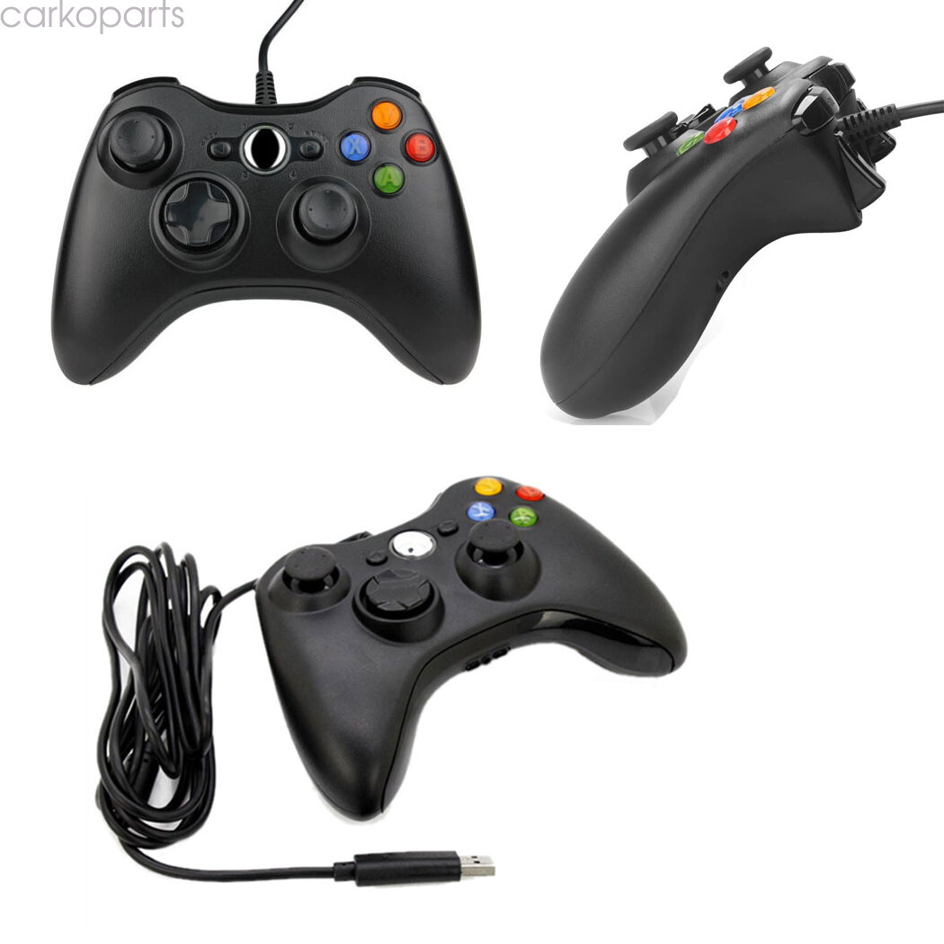 Microsoft - 最終型 Xbox 360 4GB ワイヤレス コントローラー 916630 Xbox 360 Controller USB Wired Remote Gamepad For PC Xbox 360