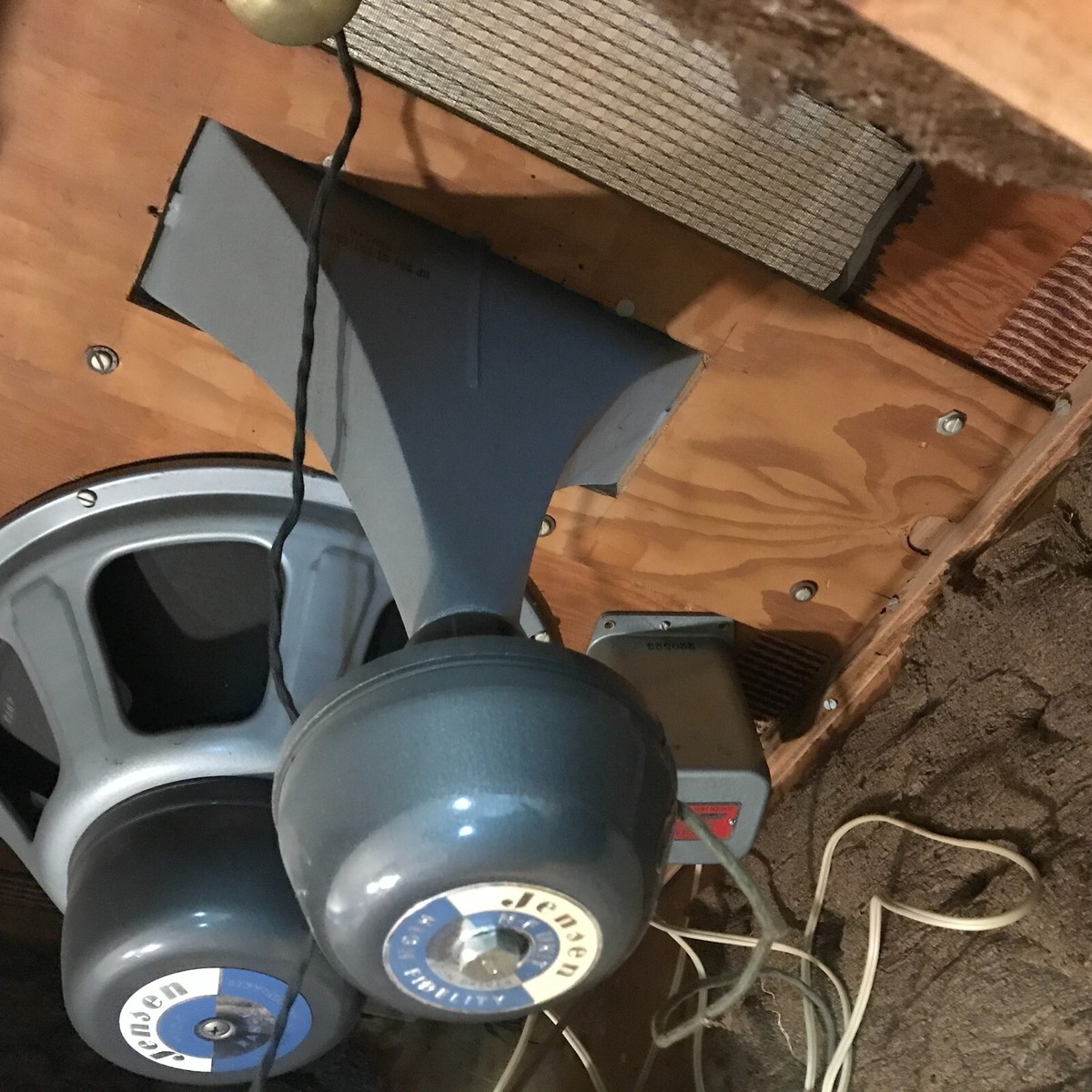 Vintage Jensen Triplex Imperial and other Speaker | eBay