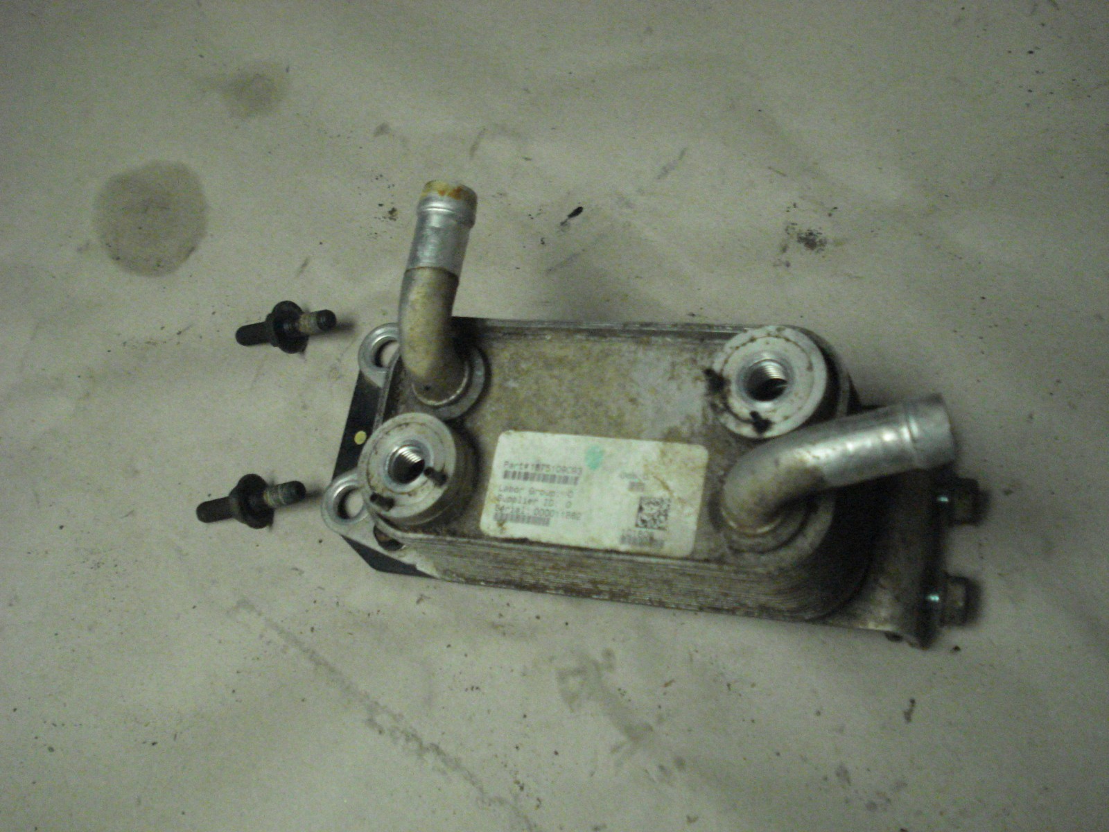 08 09 10 Ford F250 350 Super Duty 6.4 Powerstroke Fuel Cooler OEM eBay