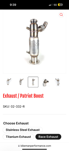 bikeman performance polaris race exhaust 850cc boost - Picture 2 of 2