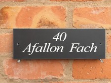 WELSH HOUSE SIGNS IN PREMIUM QUALITY SLATE 300 X 100 CHECK MY EBAY SHOP