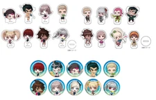 Super Danganronpa Mini Chara Beach Graduation Acrylic Puchi Stand Can Badge