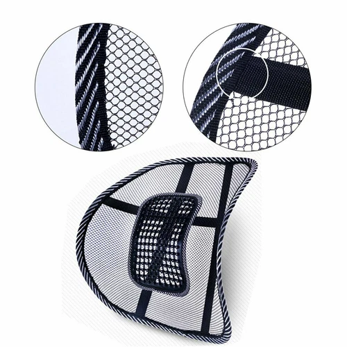 2Pcs Mesh Backrest Waist Support Car Seat Cushion Truck Lumbar Support Ventilate - Picture 10 of 13