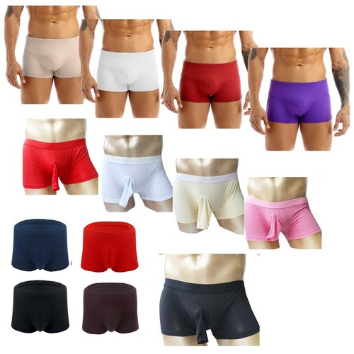 Herren Boxershorts Bambusfaser Atmungsaktiv Shorts Unterwäsche Trunks Unterhose - Bild 1 von 67