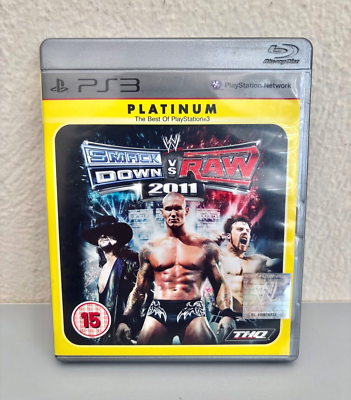 WWE Smack Down VS Raw 2011 PLATINUM PS3 PAL