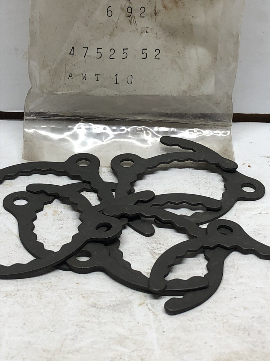 NOS Harley Davidson Rear Fork Bearing Locknut Lockwasher OEM 47525