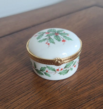 Lenox Christmas Trinket Box