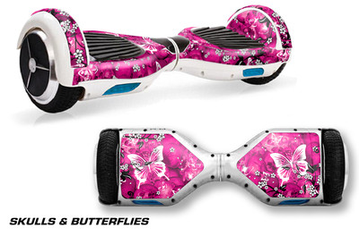 Skin Decal Wrap for Hover Board Self Balancing Scooter Swagway X1 Sticker BFLY P
