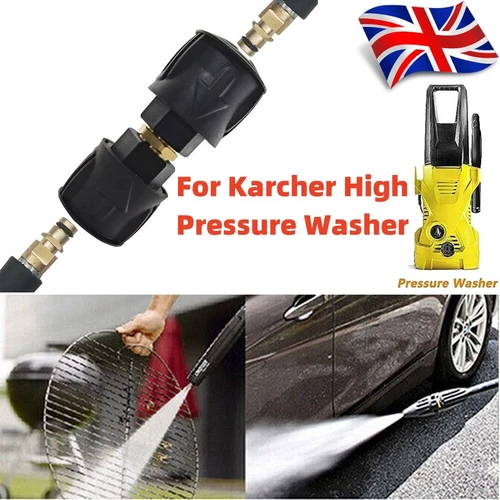Quick Release Adaptor Hose To Hose Connector for Karcher High-Pressure Washer - Picture 1 of 15