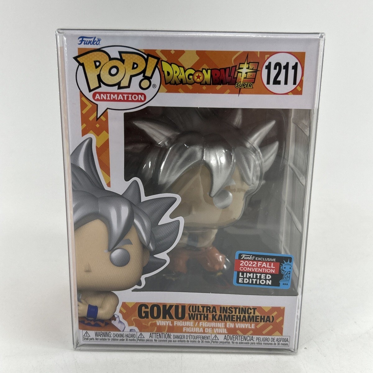Funko Pop! #1211 GOKU Ultra Instinct with Kamehameha Dragon Ball
