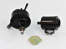 1965-1967 Chevrolet Chevelle big block 396 power steering pump reservoir loaded