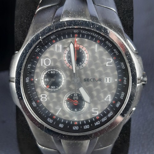 Herren Armbanduhr Sector 210 3253905045-60399 Edelstahl 10 Atm - Bild 3 von 10