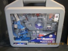 Micro Science Microscope With Carry Set Large...