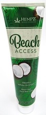 Beach Access Hempz Tanning Bed Lotion 9.5 oz Blissful White DHA Bronzer