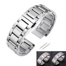 Stainless Steel Solid Watch Band Strap Replacement Bracelet 18/20/21/22/23/24/26