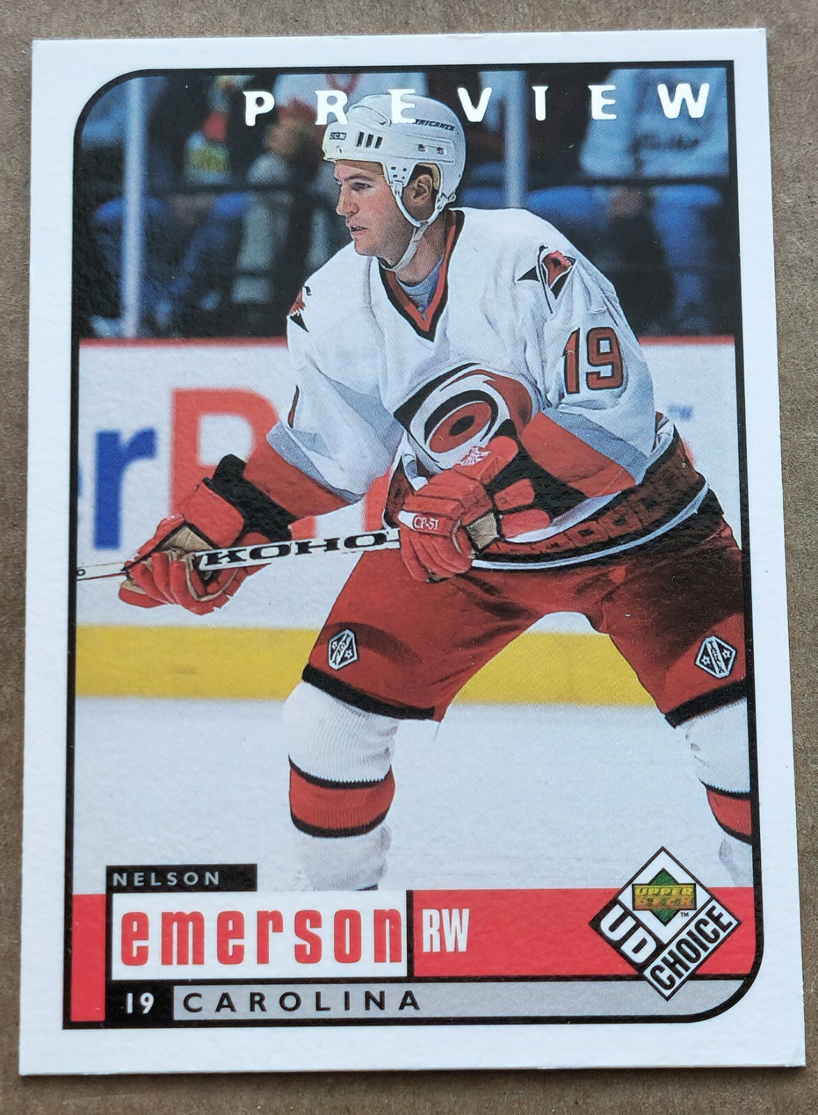 1998-99 UD Collectors Choice Preview Nelson Emerson #43