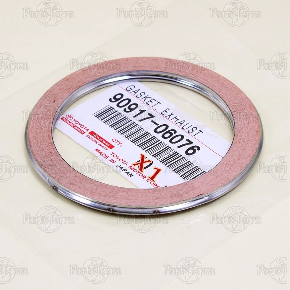 90917-06076 Junta Conector Tubo de Escape Original Nuevo Toyota LEXUS - 1 PIEZA Foto 3 de 4