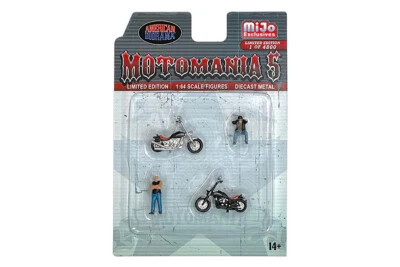 American Diorama AD76512 Figurenset "Motomania 5" mijo Exclusives Maßstab 1:64
