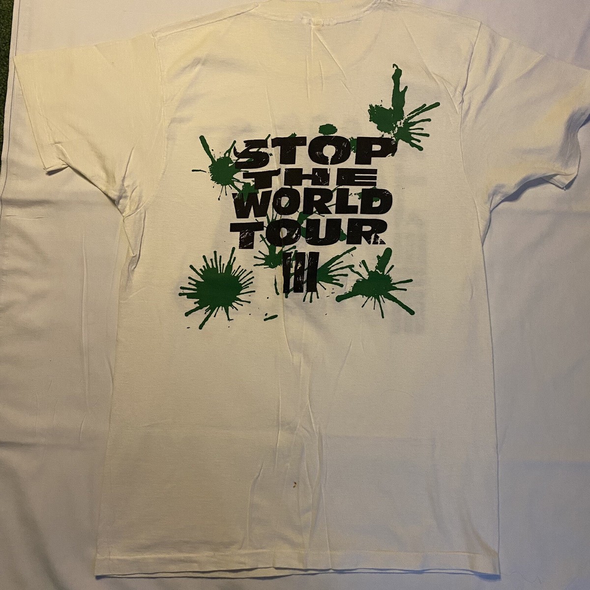 Extreme “Stop the World Tour III” vintage t-shirt Size L rare 80s