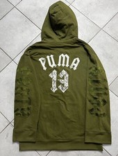 Sudadera con capucha polar Puma Fenty by Rihanna con arnés verde para mujer xs verde