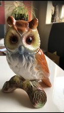 Vintage  Jema Holland -  Owl Figurine No. 188 To The Base