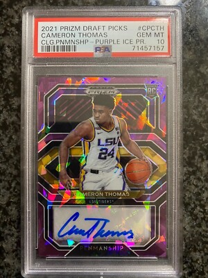2021-22 Panini Prizm Draft Picks - College Penmanship Cameron