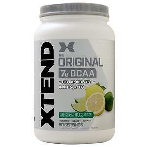 Scivation Xtend Оригинальный 7-граммовый BCAA Лимонно-Лаймовый сок 1260 грамм