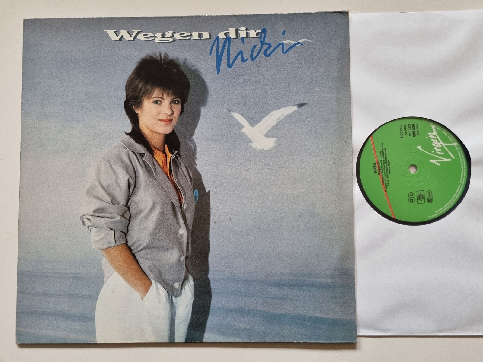 Nicki - Wegen Dir 12'' Vinyl Maxi Germany LONG VERSION